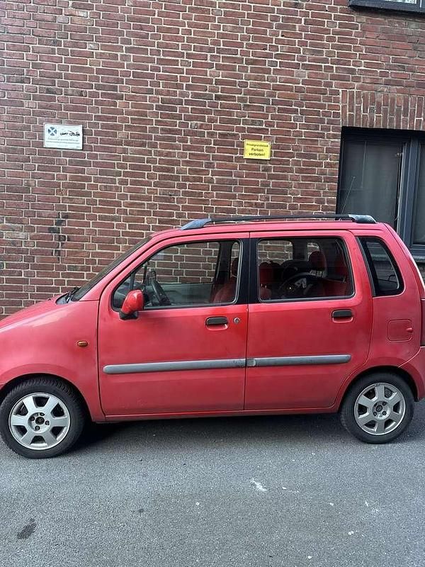 Gebraucht Opel Agila Comfort 75 PS (55 kW) 2002 Rot Van / Kleinbus