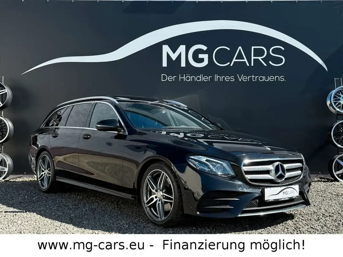 Używany Mercedes E220 AMG line 194 KM (142 kW) 2017 Czarny Kombi