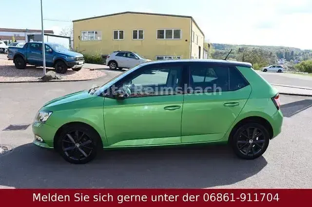 Gebraucht Skoda Fabia 75 PS (55 kW) 2016 Grün Limousine