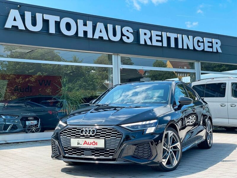 Schwarz Gebraucht 2020 Audi A3 S-Line Limousine | 26.900 € (Etwas zu teuer) - Bild 1/4