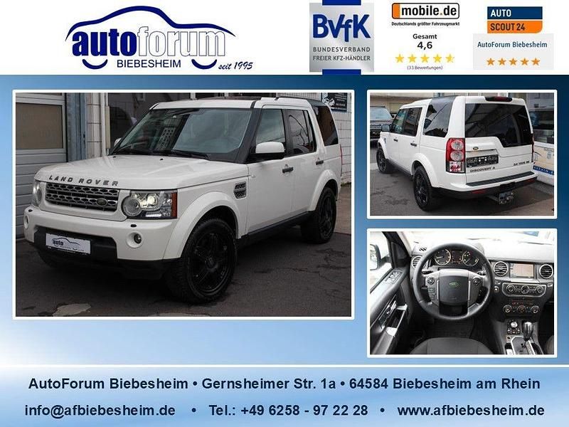Weiß Gebraucht 2010 Land Rover Discovery 4 SE SUV | 8.990 € (Superpreis) - Bild 1/4