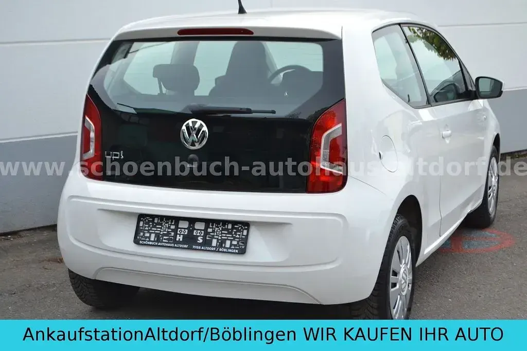 Gebraucht VW up! move up! 60 PS (44 kW) 2015 Weiß Kleinwagen