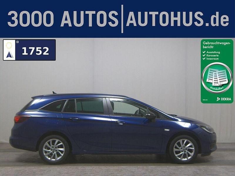 Gebraucht Opel Astra Edition 122 PS (89 kW) 2021 Blau Kombi