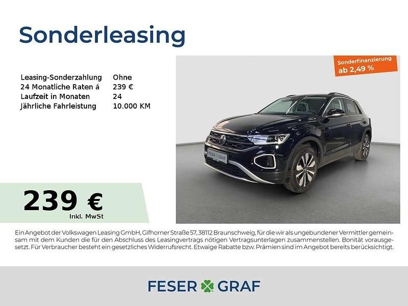 Gebraucht VW T-Roc Goal 150 PS (110 kW) 2025 Deep black perleffekt SUV