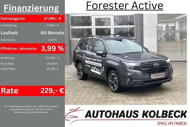 Gebraucht Subaru Forester Active 136 PS (100 kW) 2025 Magnetide grey SUV