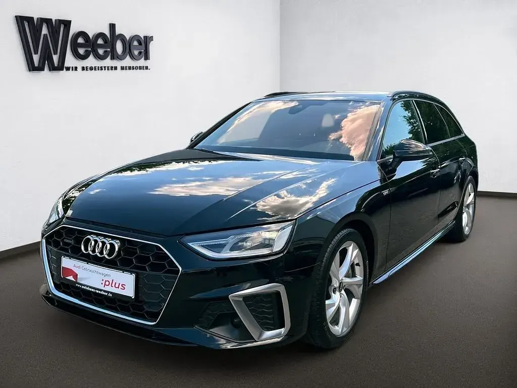 Gebraucht Audi A4 S-Line 204 PS (150 kW) 2023 Mythosschwarz metallic Kombi
