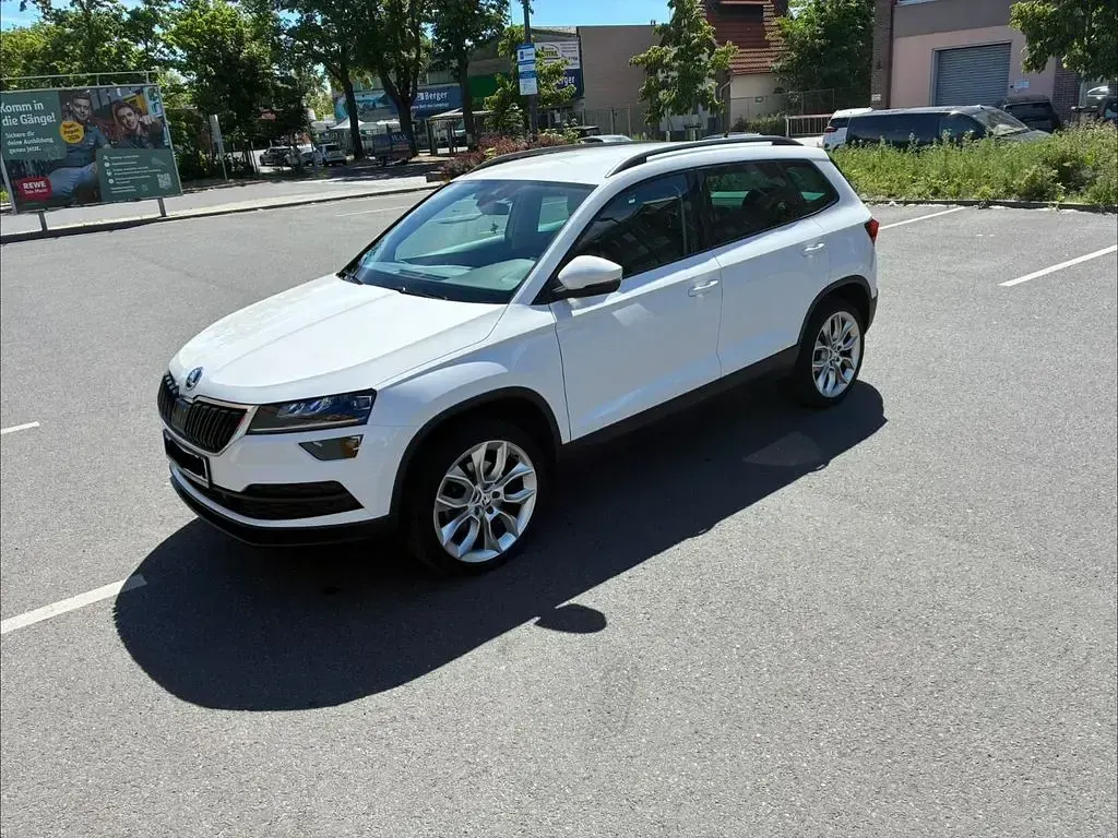Gebraucht Skoda Karoq Style 150 PS (110 kW) 2018 Weiß SUV