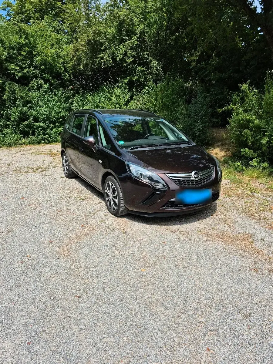 Gebraucht Opel Zafira Tourer 163 PS (119 kW) 2014 Braun Van / Kleinbus
