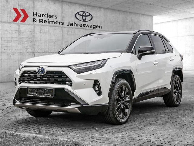 Weiss Gebraucht 2024 Toyota RAV4 Hybrid Style SUV | 42.280 € (Fairer Preis) - Bild 1/4