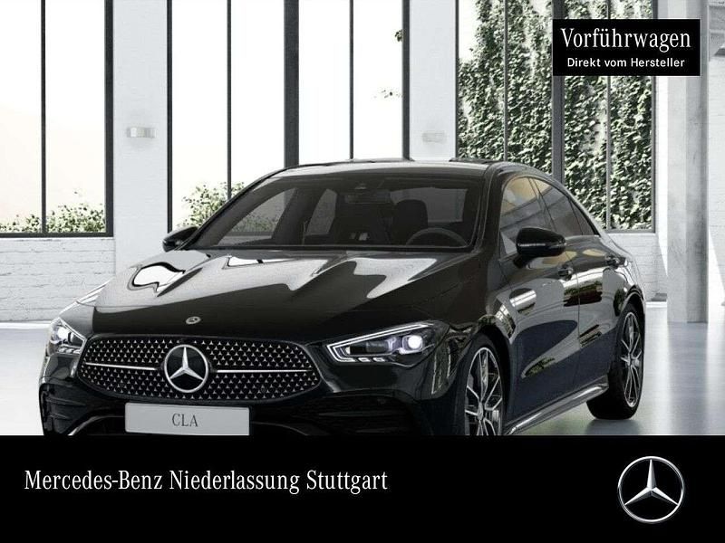 Schwarz Gebraucht 2025 Mercedes CLA220 AMG Limousine | 49.490 € - Bild 1/4