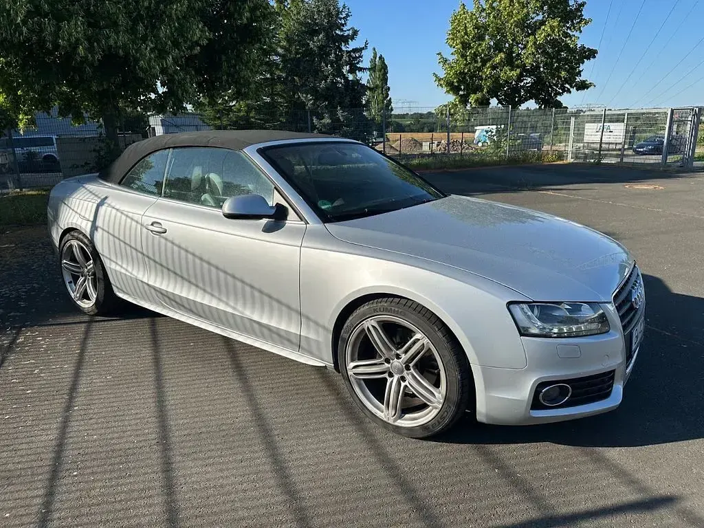 Usata Audi A5 Cabriolet S-Line 211 CV (155 kW) 2009 Argento Cabrio