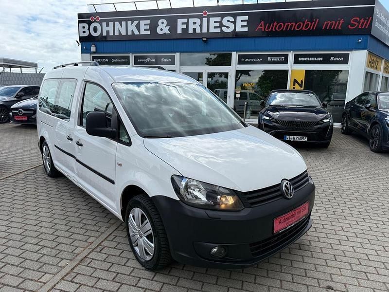 Weiß Gebraucht 2014 VW Caddy Maxi Van / Kleinbus | 7.899 € (Guter Preis) - Bild 1/4