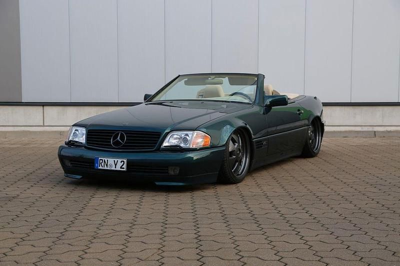 Grün Gebraucht 1995 Mercedes SL600 Cabrio | 34.900 € - Bild 1/4