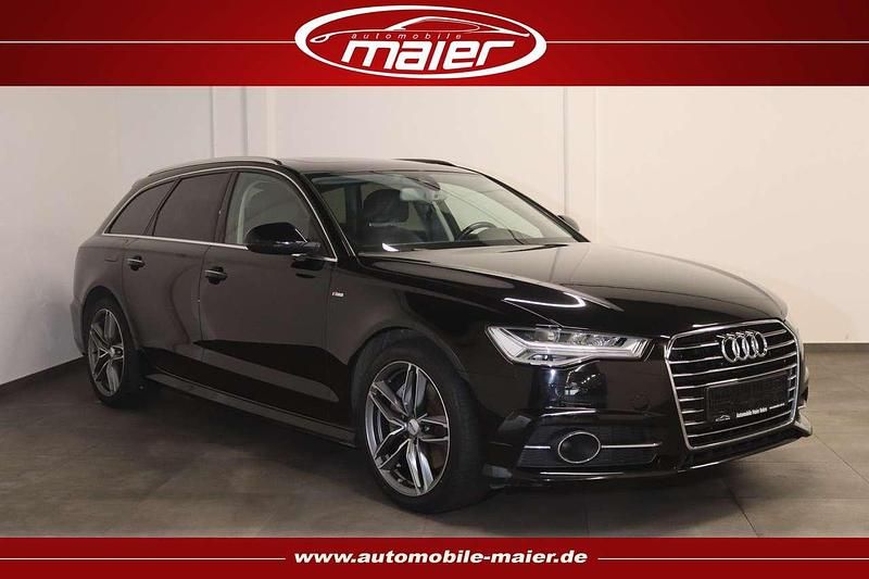 Schwarz Gebraucht 2015 Audi A6 S-Line Kombi | 17.900 € (Guter Preis) - Bild 1/4