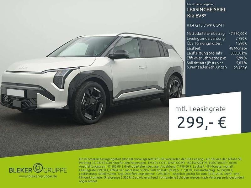 Neu Kia EV3 150 kW (204 PS) 2026 Ivory silver m SUV
