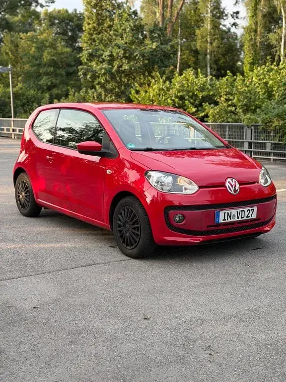 Gebraucht VW up! move up! 60 PS (44 kW) 2012 Rot Kleinwagen