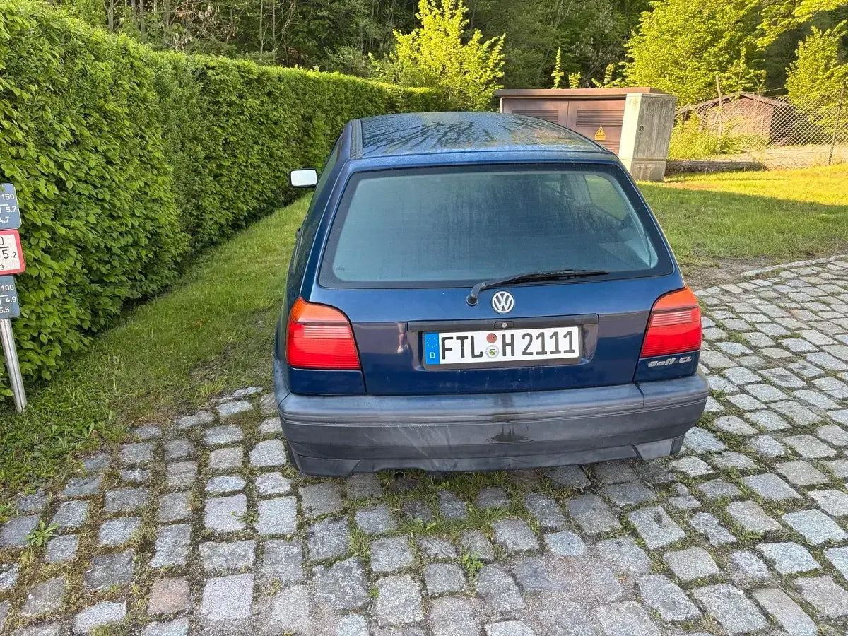 Brugt VW Golf III 60 HK (44 kW) 1994 Blå Hatchback