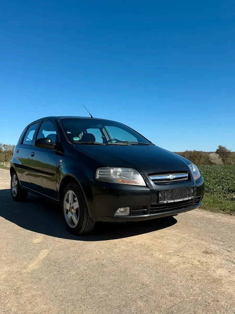 Gebraucht Chevrolet Kalos 94 PS (69 kW) 2007 Schwarz Kleinwagen
