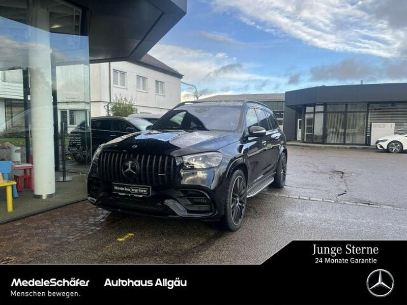 Lack obsidianschwarz (metallic) Gebraucht 2023 Mercedes GLS63 AMG AMG SUV | 134.490 € (Teuer) - Bild 1/4