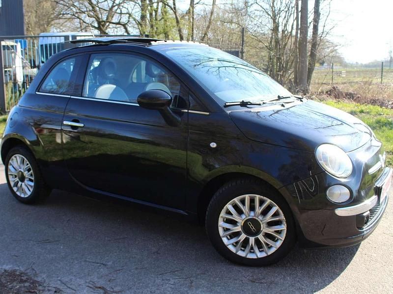 Gebraucht Fiat 500 Lounge 86 PS (63 kW) 2011 Colore esterno vesuvio schwarz Kleinwagen
