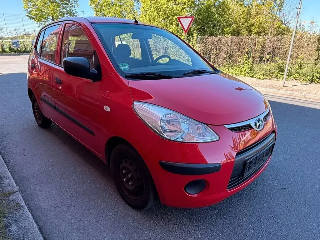Gebraucht Hyundai i10 Edition+ 67 PS (49 kW) 2009 Rot Kleinwagen
