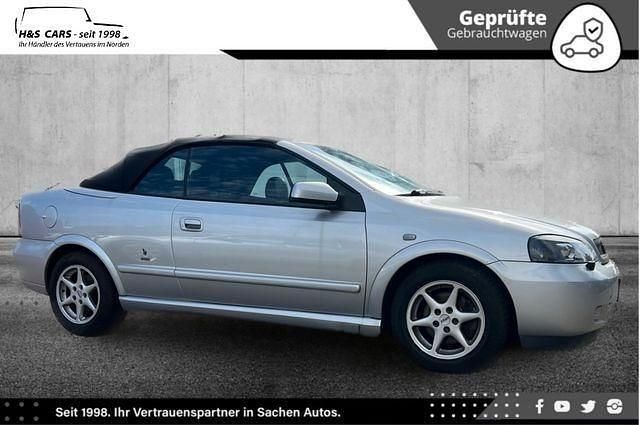 Silber Gebraucht 2003 Opel Astra Cabriolet Cabrio | 4.850 € (Teuer) - Bild 1/4