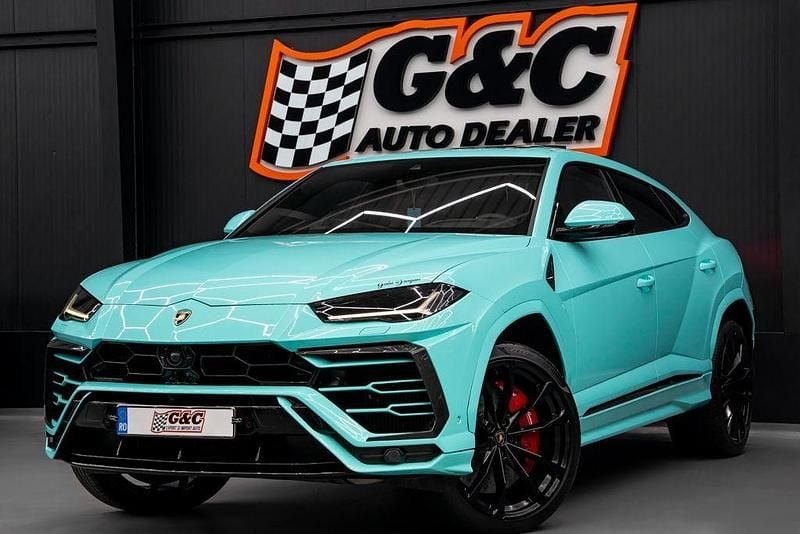 Blau Gebraucht 2019 Lamborghini Urus SUV | 194.900 € (Guter Preis) - Bild 1/4