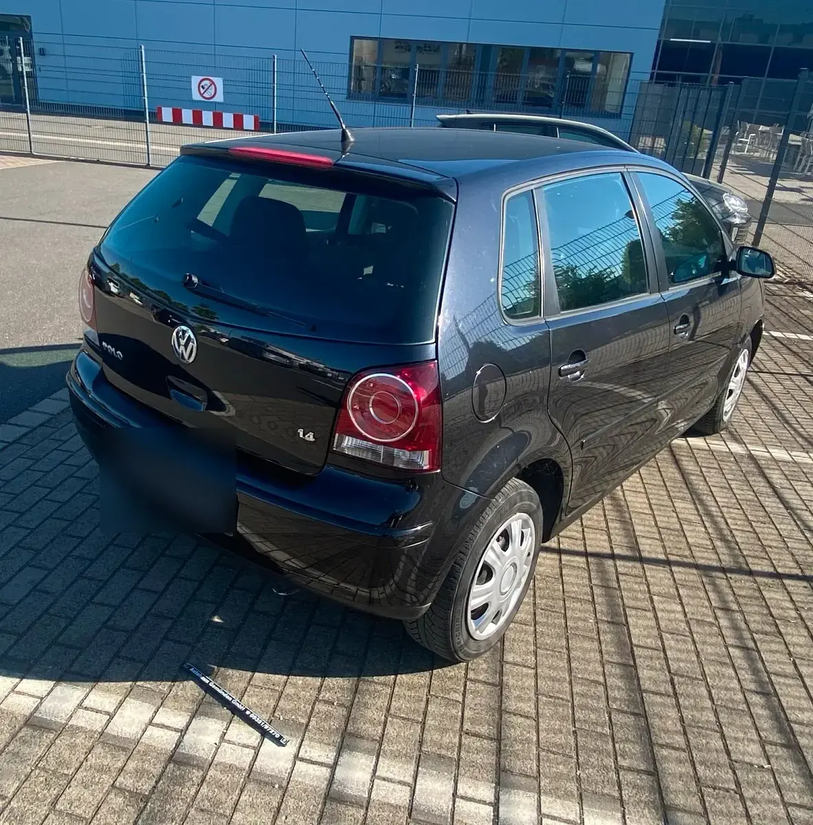 Gebraucht VW Polo 80 PS (58 kW) 2008 Schwarz Kleinwagen