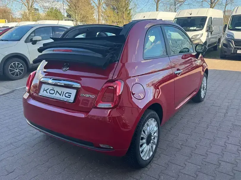 Gebraucht Fiat 500C 69 PS (50 kW) 2023 Rot Cabrio