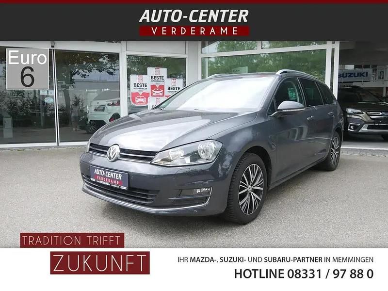 Grau Gebraucht 2017 VW Golf VII Allstar Kombi | 13.990 € (Etwas zu teuer) - Bild 1/2