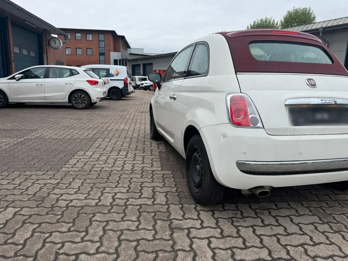 Gebraucht Fiat 500C 69 PS (50 kW) 2012 Weiß Cabrio