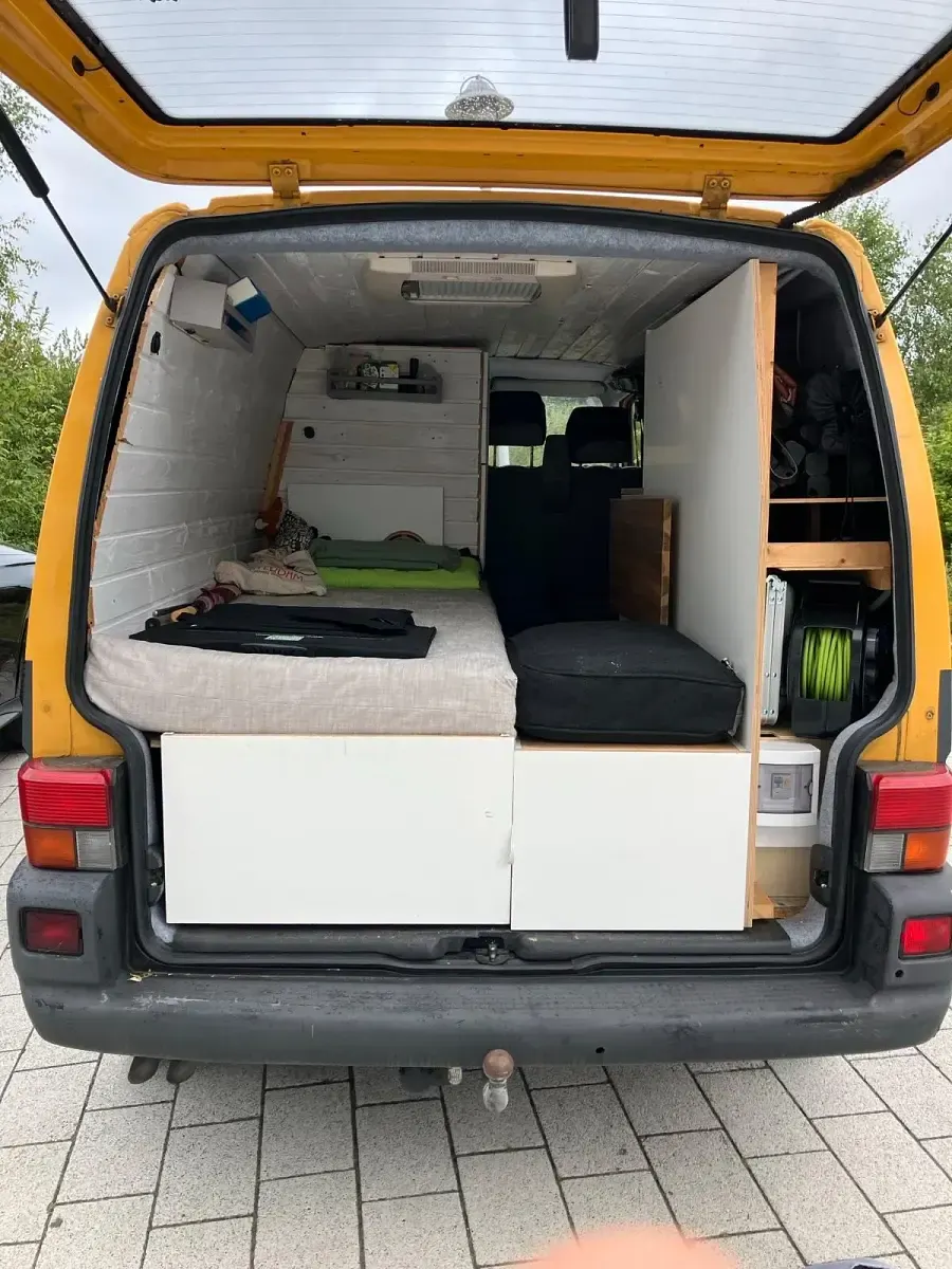 Gebraucht VW T4 68 PS (50 kW) 2001 Gelb Van