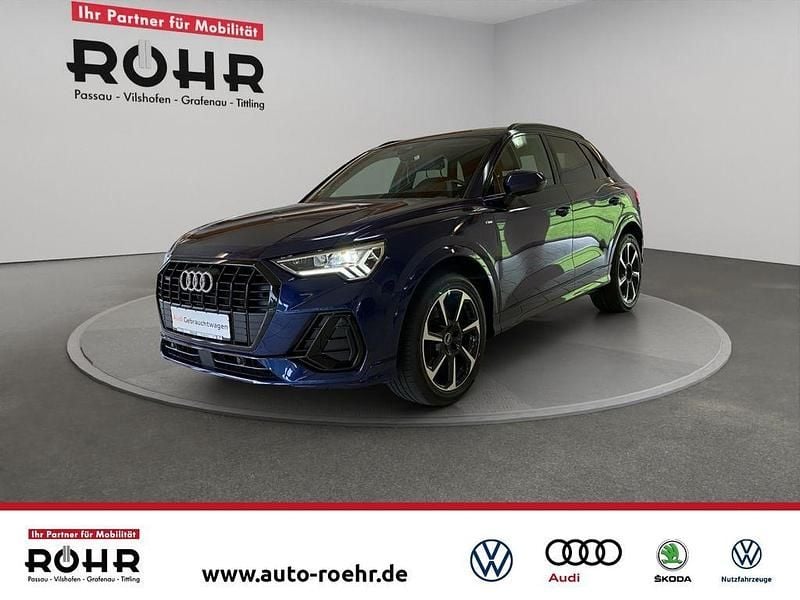 Navarrablau metallic Gebraucht 2022 Audi Q3 S-Line SUV | 36.589 € (Fairer Preis) - Bild 1/4