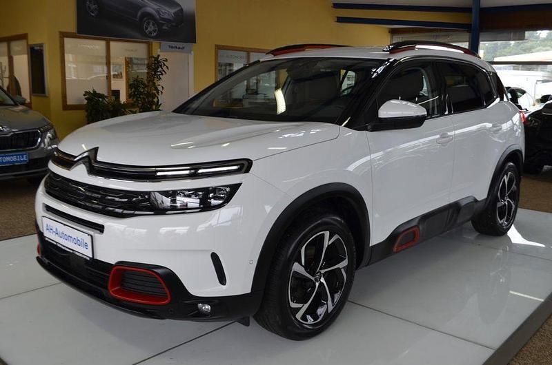 Weiß Gebraucht 2019 Citroën C5 Aircross Shine SUV | 16.880 € (Fairer Preis) - Bild 1/4