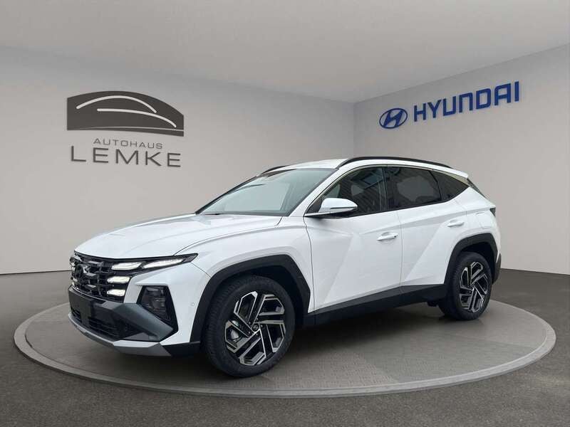 Neu Hyundai Tucson Prime 160 PS (117 kW) 2025 Atlas white SUV
