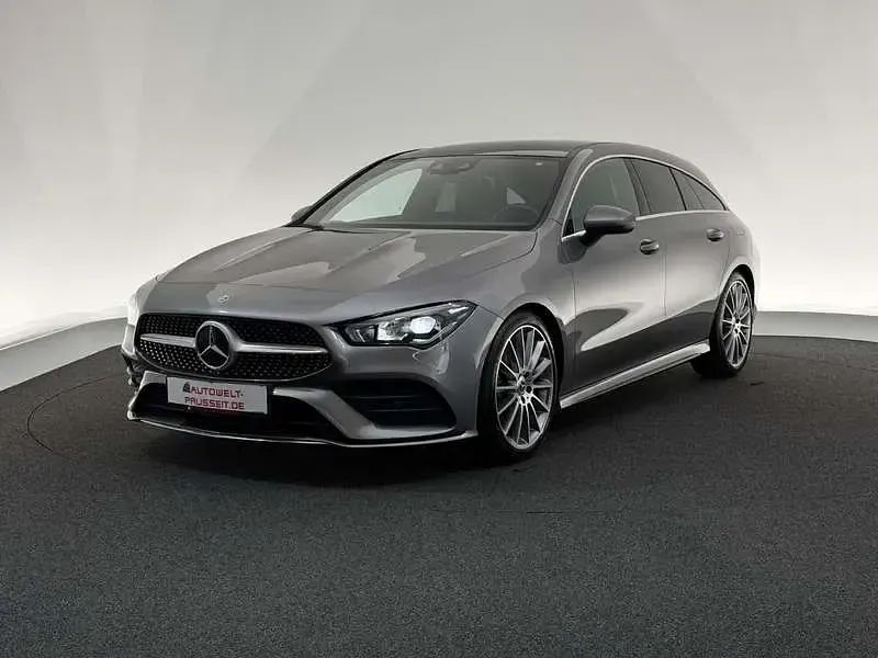 Gebraucht Mercedes CLA200 AMG line 163 PS (119 kW) 2022 Grau Coupé