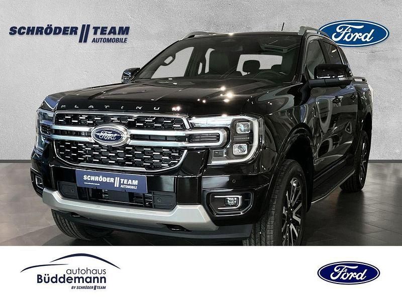 Obsidianschwarz metallic Neu 2025 Ford Ranger Platinum Abholung | 63.790 € (Fairer Preis) - Bild 1/4