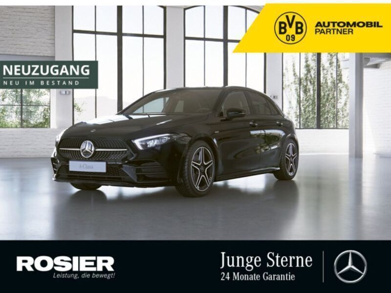 Schwarz / nachtschwarz Gebraucht 2022 Mercedes E250 AMG Coupé | 26.685 € (Fairer Preis) - Bild 1/4