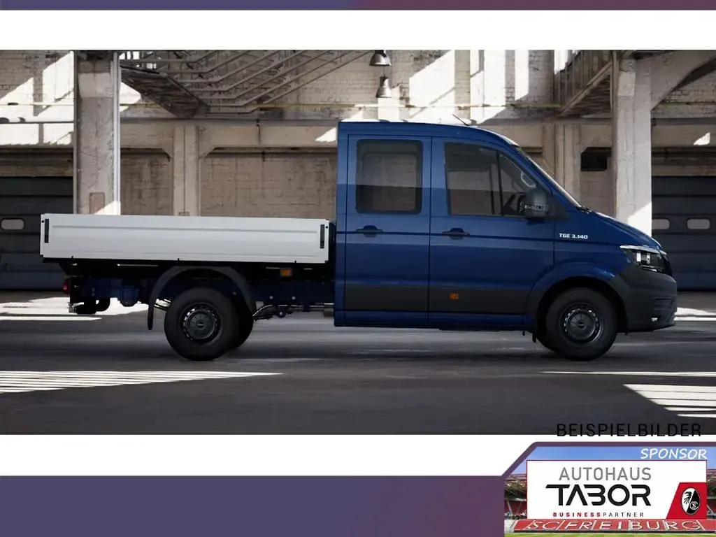 Neu MAN TGE 177 PS (130 kW) 2025 Rot Van