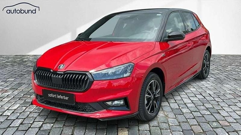 Rot Neu 2025 Skoda Fabia Monte Carlo Limousine | 23.970 € (Fairer Preis) - Bild 1/4