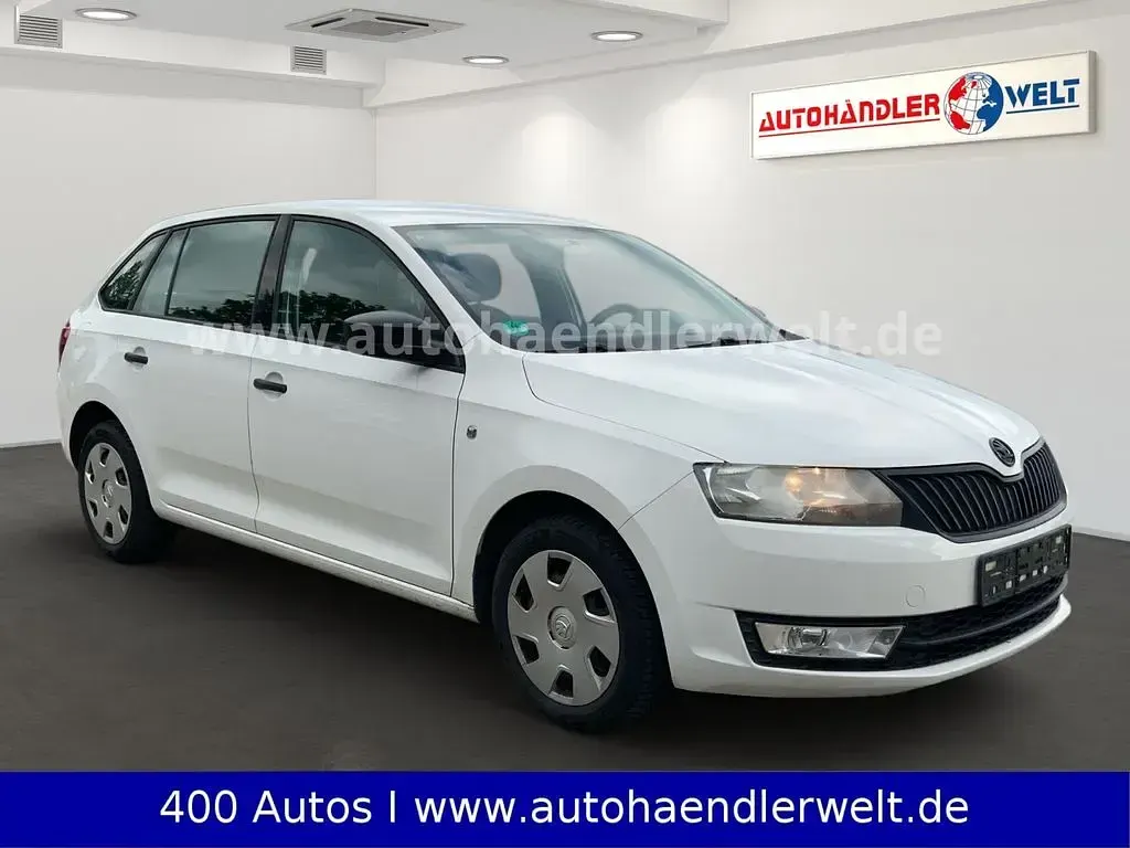 Gebraucht Skoda Rapid 86 PS (63 kW) 2015 Weiß Kleinwagen