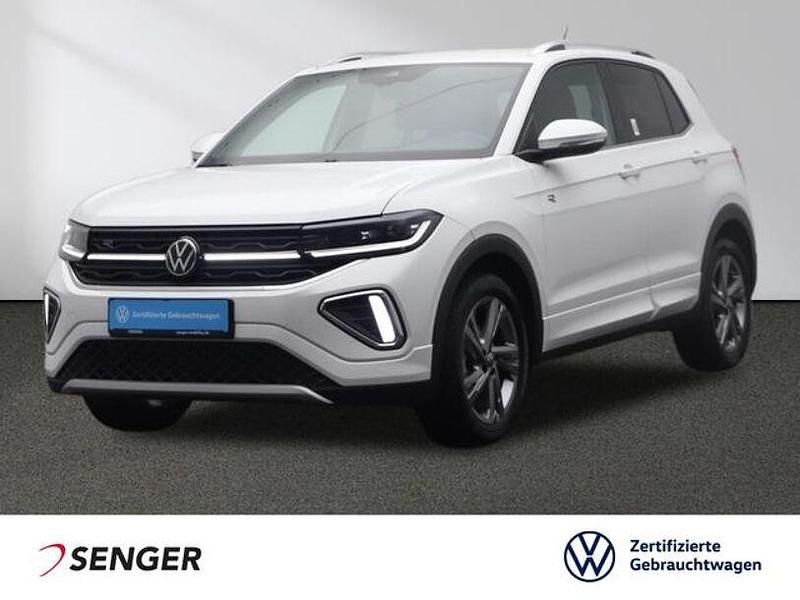 Weiß Gebraucht 2024 VW T-Cross R-line SUV | 27.380 € (Fairer Preis) - Bild 1/3