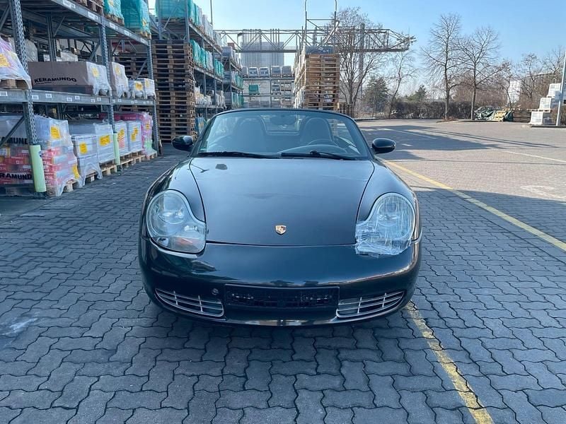Gebraucht Porsche Boxster 220 PS (161 kW) 2000 Schwarz Cabrio