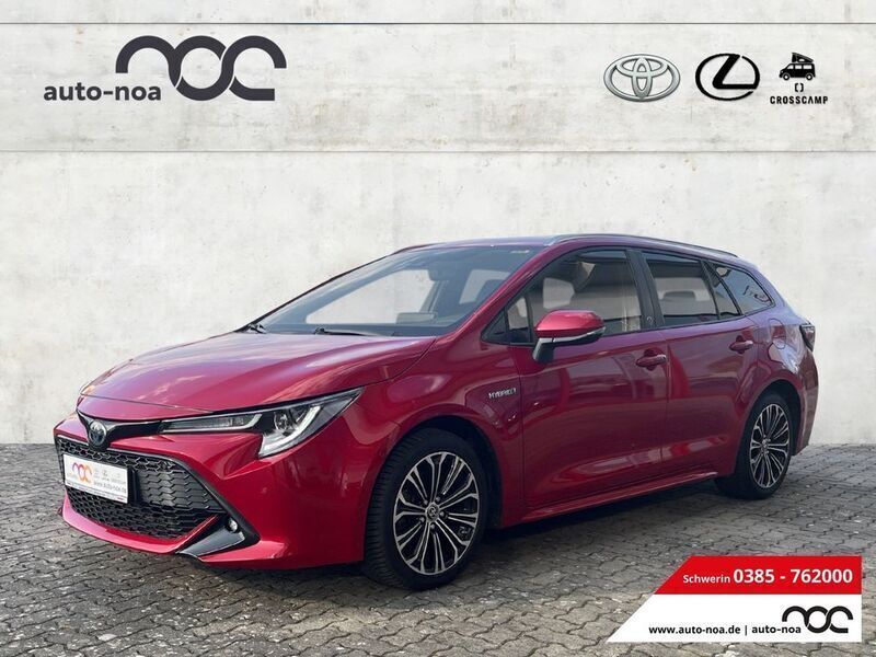 Karminarot metallic Gebraucht 2020 Toyota Corolla Team Kombi | 21.900 € (Fairer Preis) - Bild 1/4