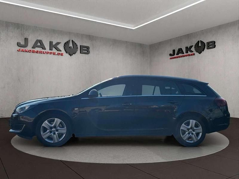 Gebraucht Opel Insignia Edition 163 PS (119 kW) 2015 Graphitschwarz/carbon flash/mi Kombi