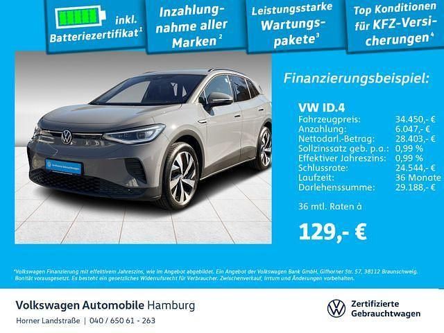 Mondsteingrau Gebraucht 2023 VW ID.4 Pro Performance SUV | 37.350 € (Etwas zu teuer) - Bild 1/3