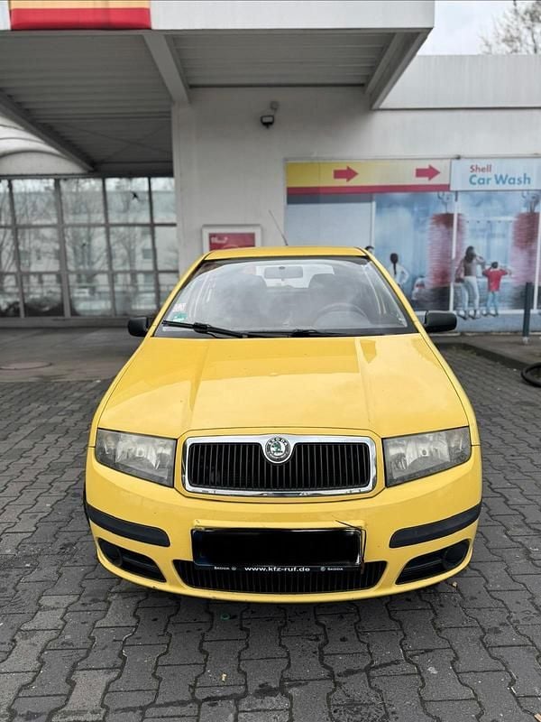 Gebraucht Skoda Fabia 75 PS (55 kW) 2005 Gelb Kleinwagen