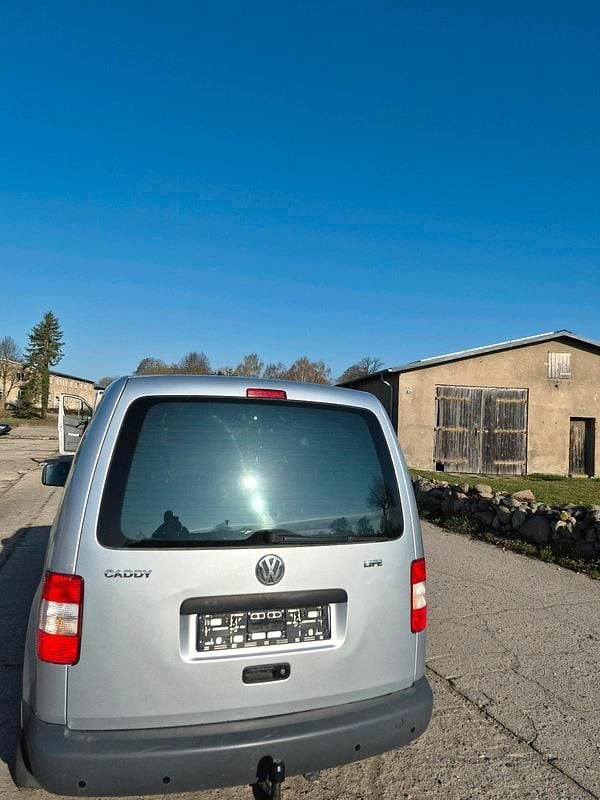 Gebraucht VW Caddy 102 PS (75 kW) 2005 Silber Van / Kleinbus