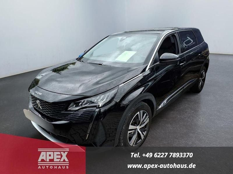 Schwarz Gebraucht 2021 Peugeot 5008 Allure SUV | 22.390 € (Superpreis) - Bild 1/4