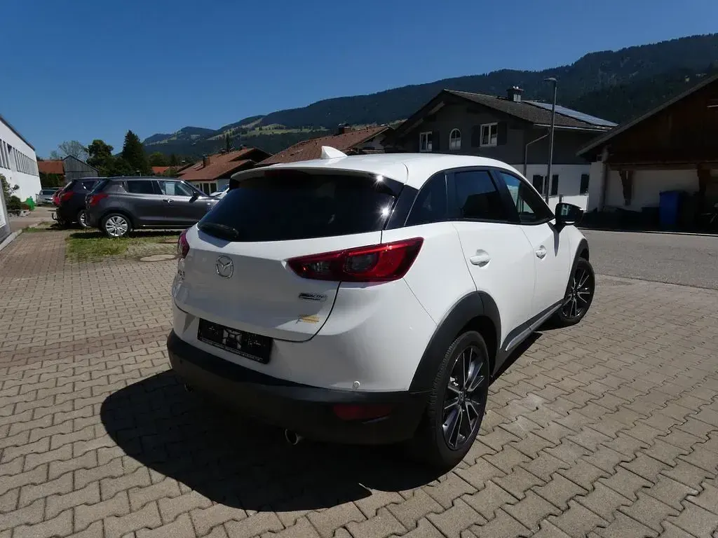 Gebraucht Mazda CX-3 Sports-Line 150 PS (110 kW) 2017 Weiß SUV